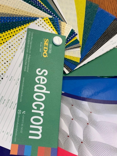 New sample of SEDOCROM, woven in grid for all types of applications.